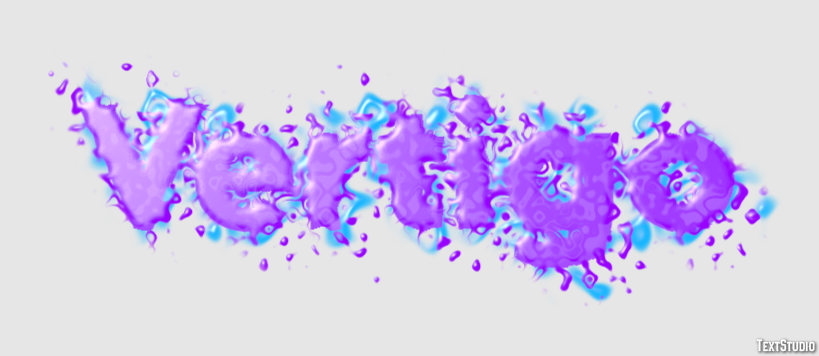Vertigo Text effect