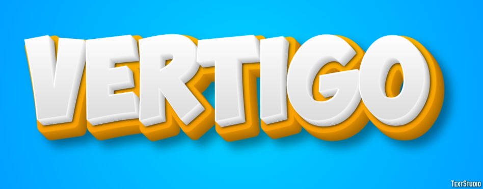Vertigo テキスト効果