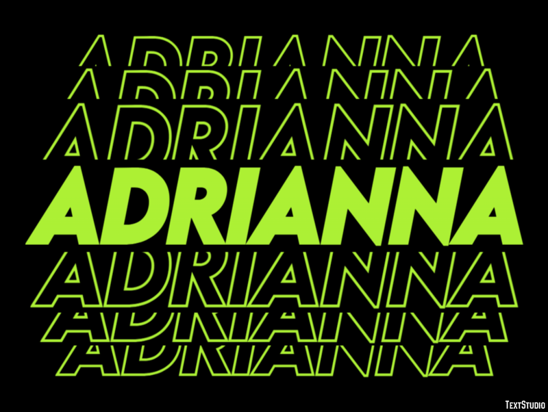 Adrianna Effet de Texte