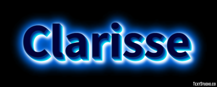 Clarisse Text Effect