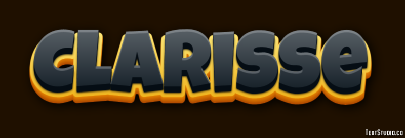 Clarisse Text Effect