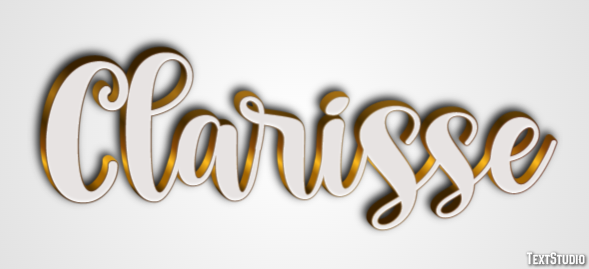 Clarisse Text Effect