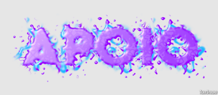 Apoio Text Effect