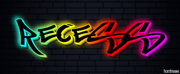 Recess Texteffekt