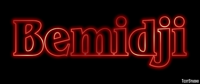 Bemidji Tekst Effect