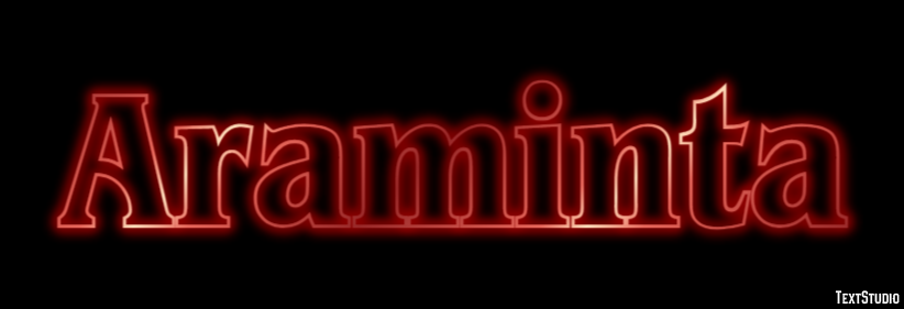 Araminta Text Effect