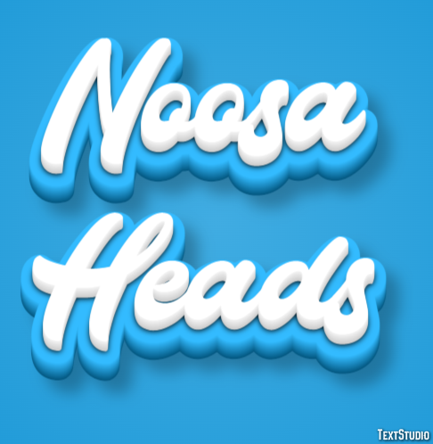 Noosa Heads Efeito de texto