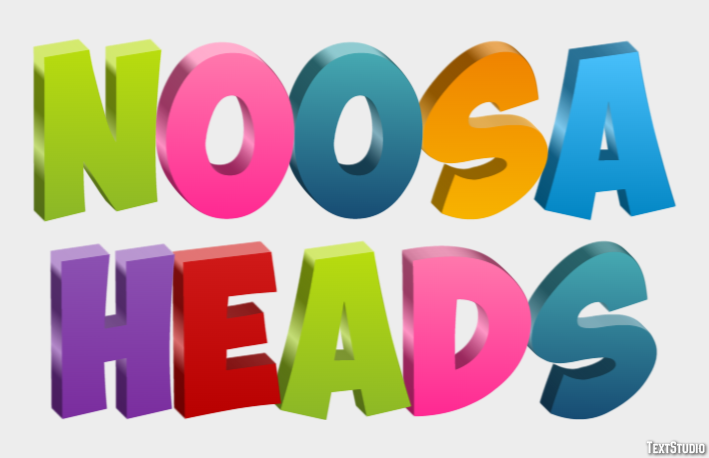 Noosa Heads Efekt tekstowy