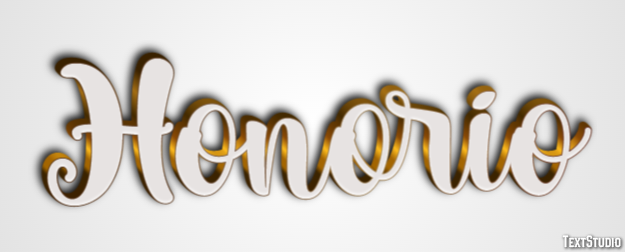 Honorio Efecto de Texto
