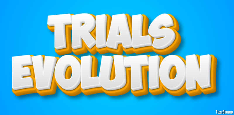 Trials Evolution Efekt tekstowy