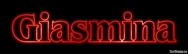 Giasmina Effetto testo
