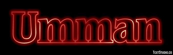 Umman Text Effect