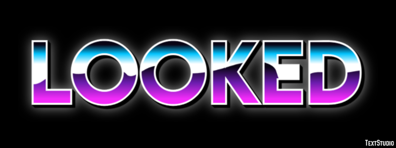 Looked Texteffekt