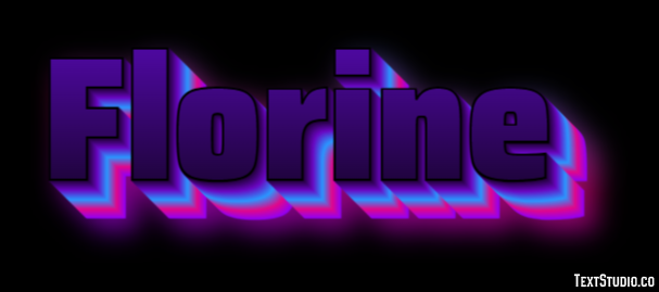 Florine Texteffekt