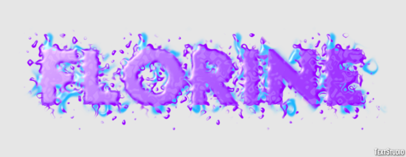 Florine Texteffekt