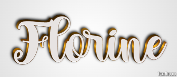 Florine Texteffekt