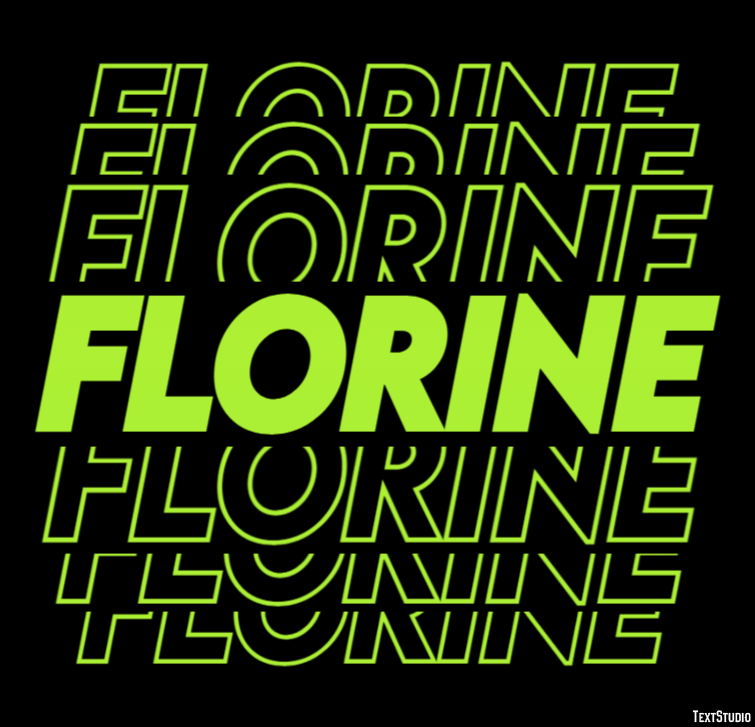 Florine Texteffekt