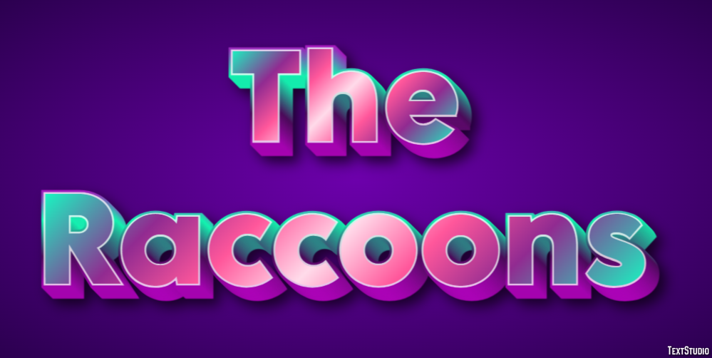 The Raccoons Efekt tekstowy