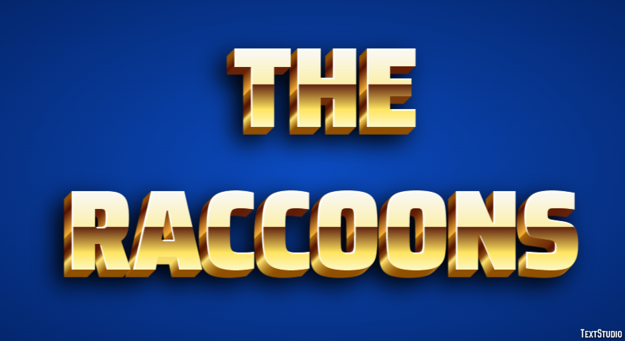 The Raccoons Text Effect