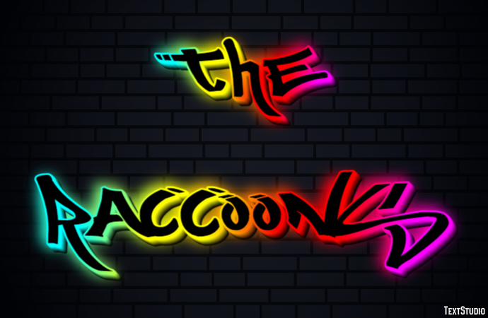 The Raccoons Text Effect