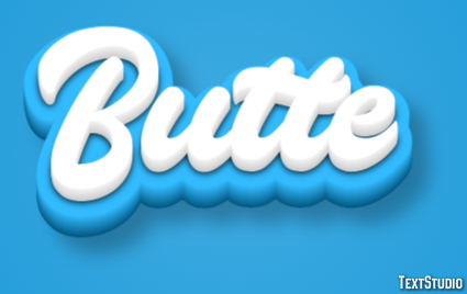 Butte Efekt tekstowy