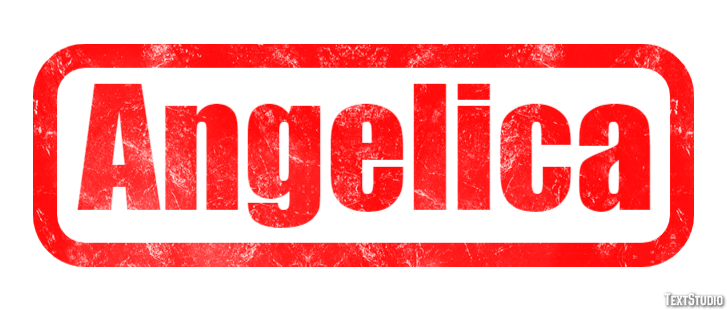 Angelica Efeito de texto