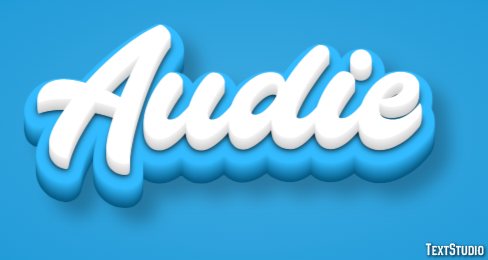 Audie Effetto testo