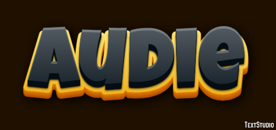 Audie Text Effect