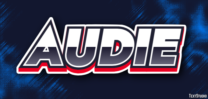 Audie Text Effect