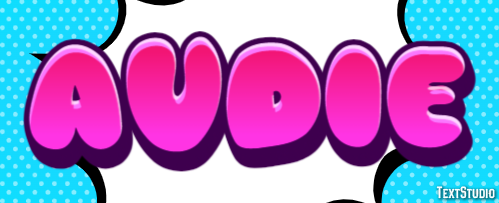 Audie Text effect
