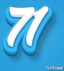 71 Efecto de Texto