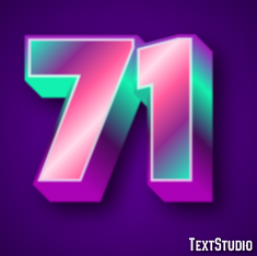71 Efecto de Texto