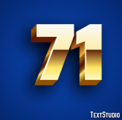 71 Efecto de texto