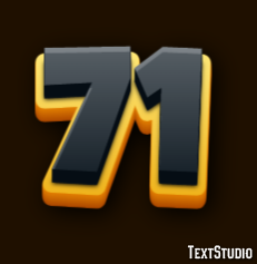 71 Efecto de Texto