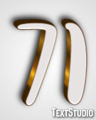 71 Efecto de Texto