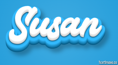 Susan Efeito de texto