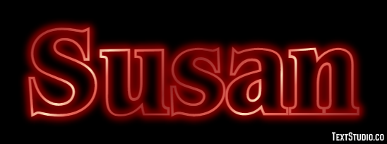 Susan Efeito de texto