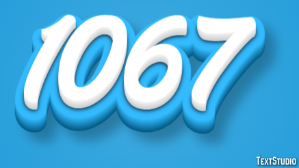 1067 Эффект текста