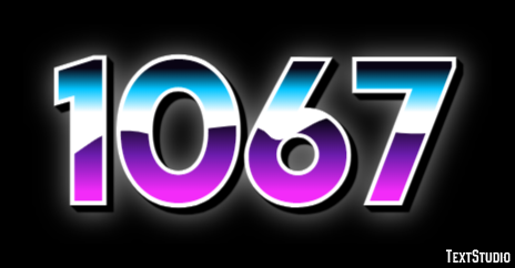 1067 Эффект текста
