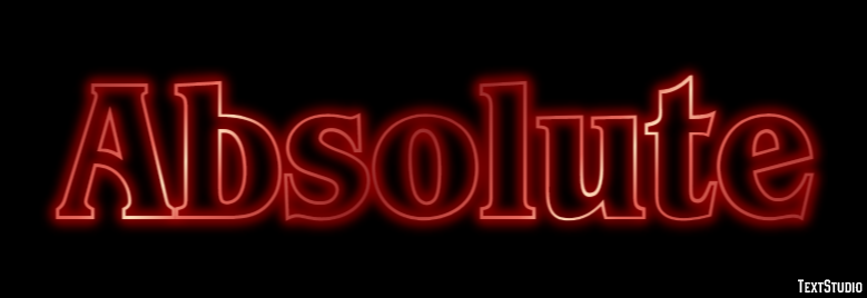 Absolute Text Effect