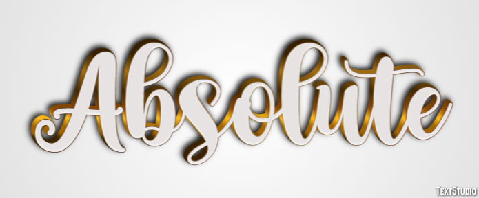 Absolute Text Effect