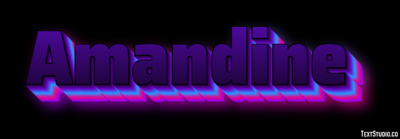 Amandine Effet de Texte
