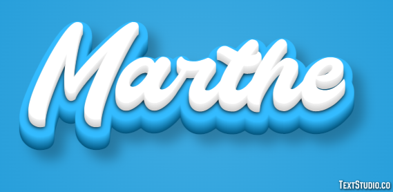 Marthe Text Effect