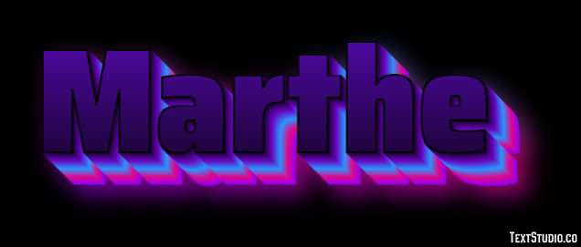 Marthe Text Effect