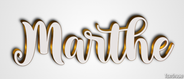 Marthe Text Effect