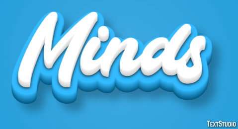 Minds Text effect