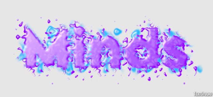 Minds Text effect