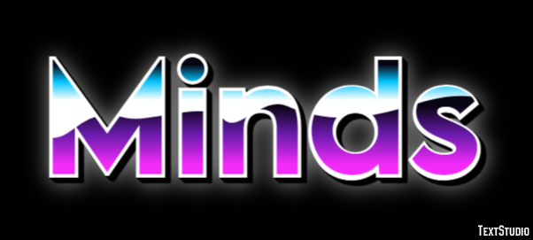 Minds Text effect