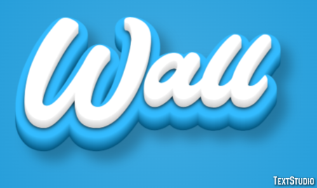 Wall Effet de Texte