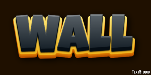 Wall Effet de Texte